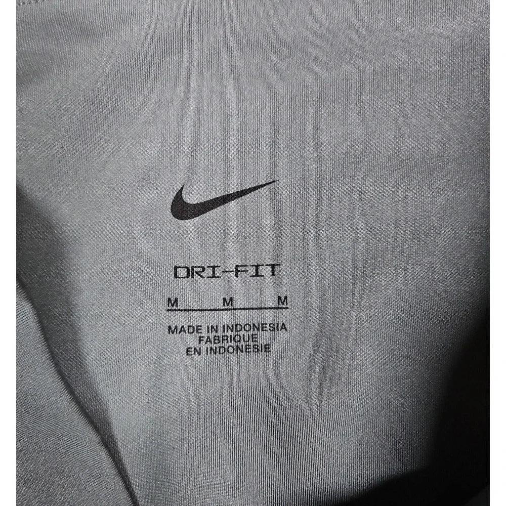 Nike One Womens Gray High Rise 7/8 Dri-FIT Leggings Size Medium NWT